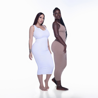Ribbed Midi Dress