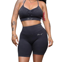 Ribbed Biker Shorts
