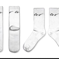 Cotton Cur-V Crew Sock