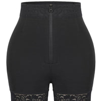 Lace Zip Up Shaper Shorts