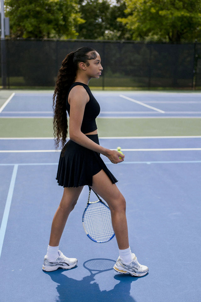 Ruffle Edge Tennis Skirt