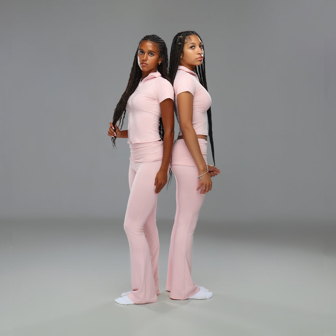 Zip Up Short Sleeve Top