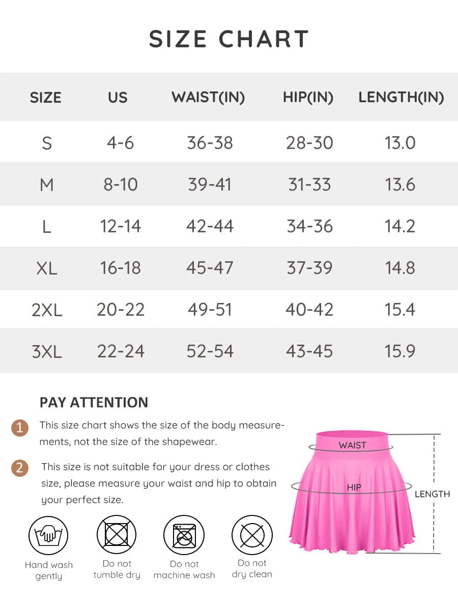Ruffle Edge Tennis Skirt