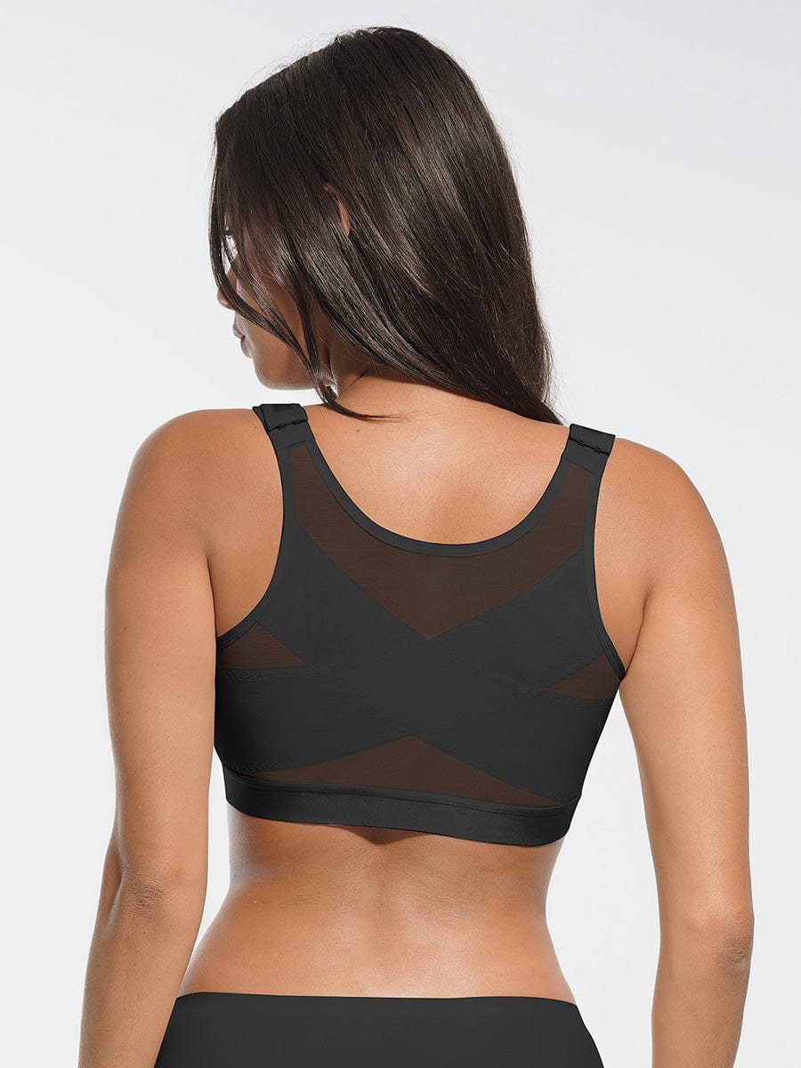 Full Coverage Mesh Wireless Bra