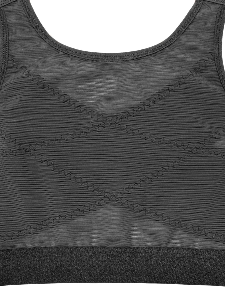 Full Coverage Mesh Wireless Bra