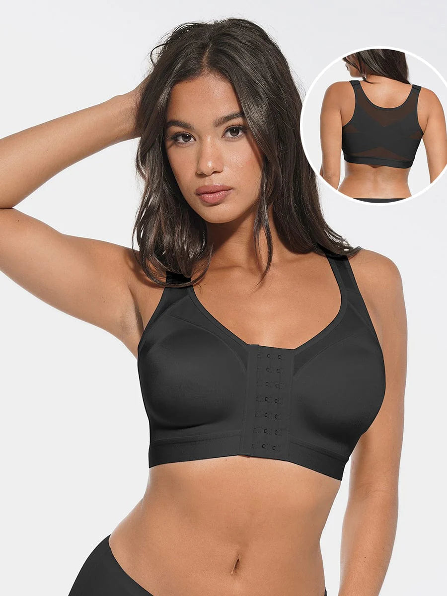 Full Coverage Mesh Wireless Bra