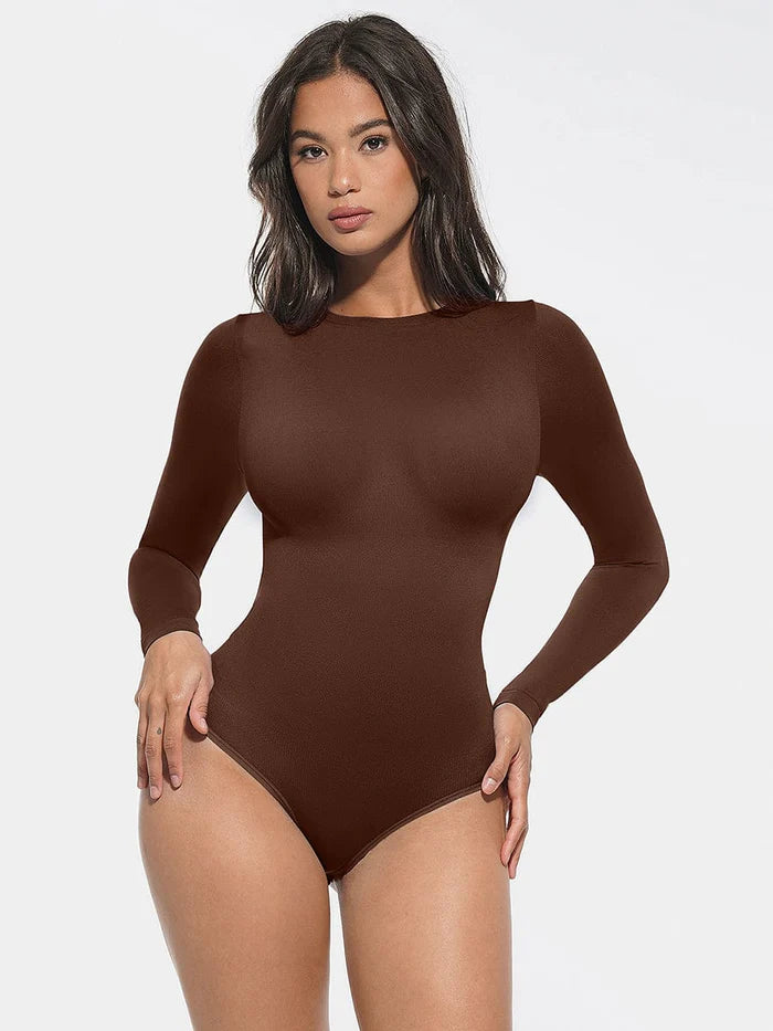 Round Neck Long Sleeve Shaper
