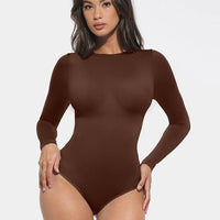 Round Neck Long Sleeve Shaper