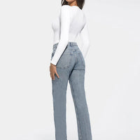 Round Neck Long Sleeve Shaper