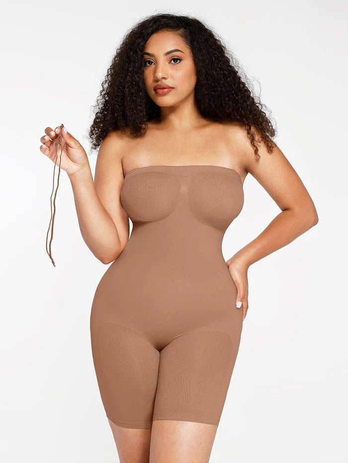 Strapless Bodysuit Shaper Shorts