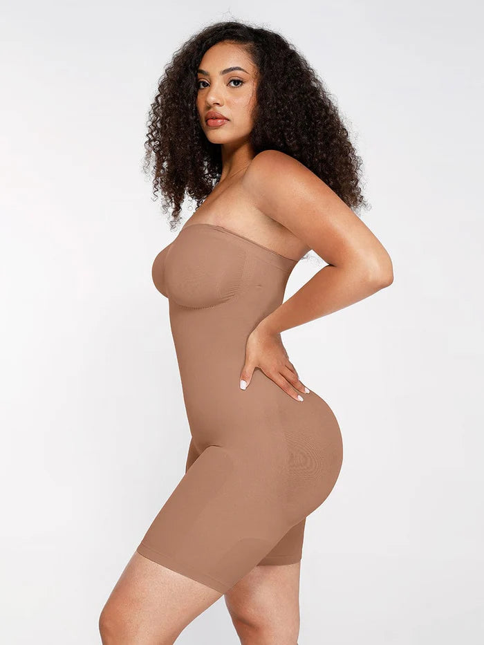 Strapless Bodysuit Shaper Shorts