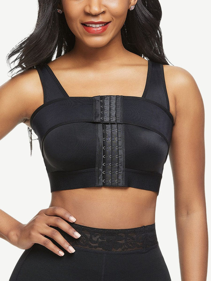 Full Coverage Post Op Wireless Support Bra