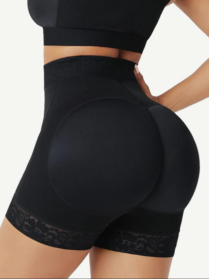 Lace Zip Up Shaper Shorts